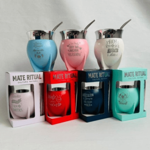 MATE RITUAL GRABADO C/CAJA