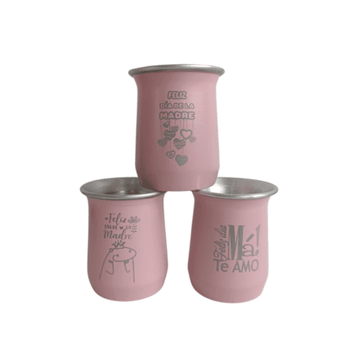 MATE ALUMINE GRABADO MAMA