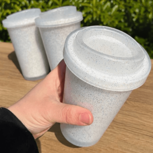 VASO TIPO STARBUCKS GLITTER 400CC