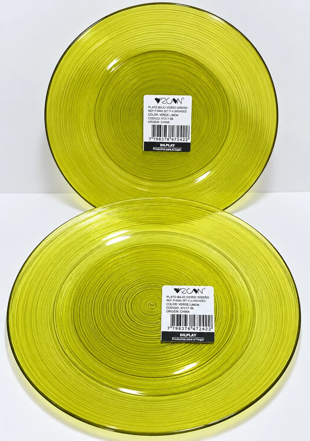 PLATO DURAX PLAYO MILANO VERDE