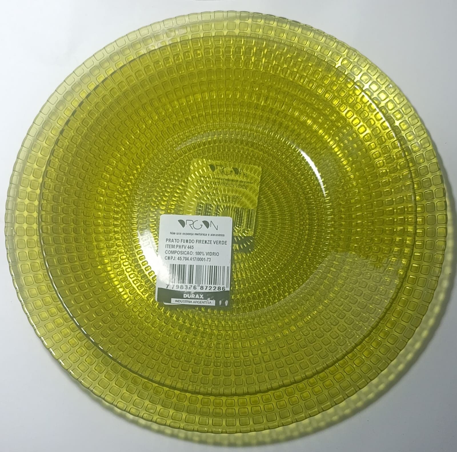 PLATO DURAX HONDO FIRENZE VERDE