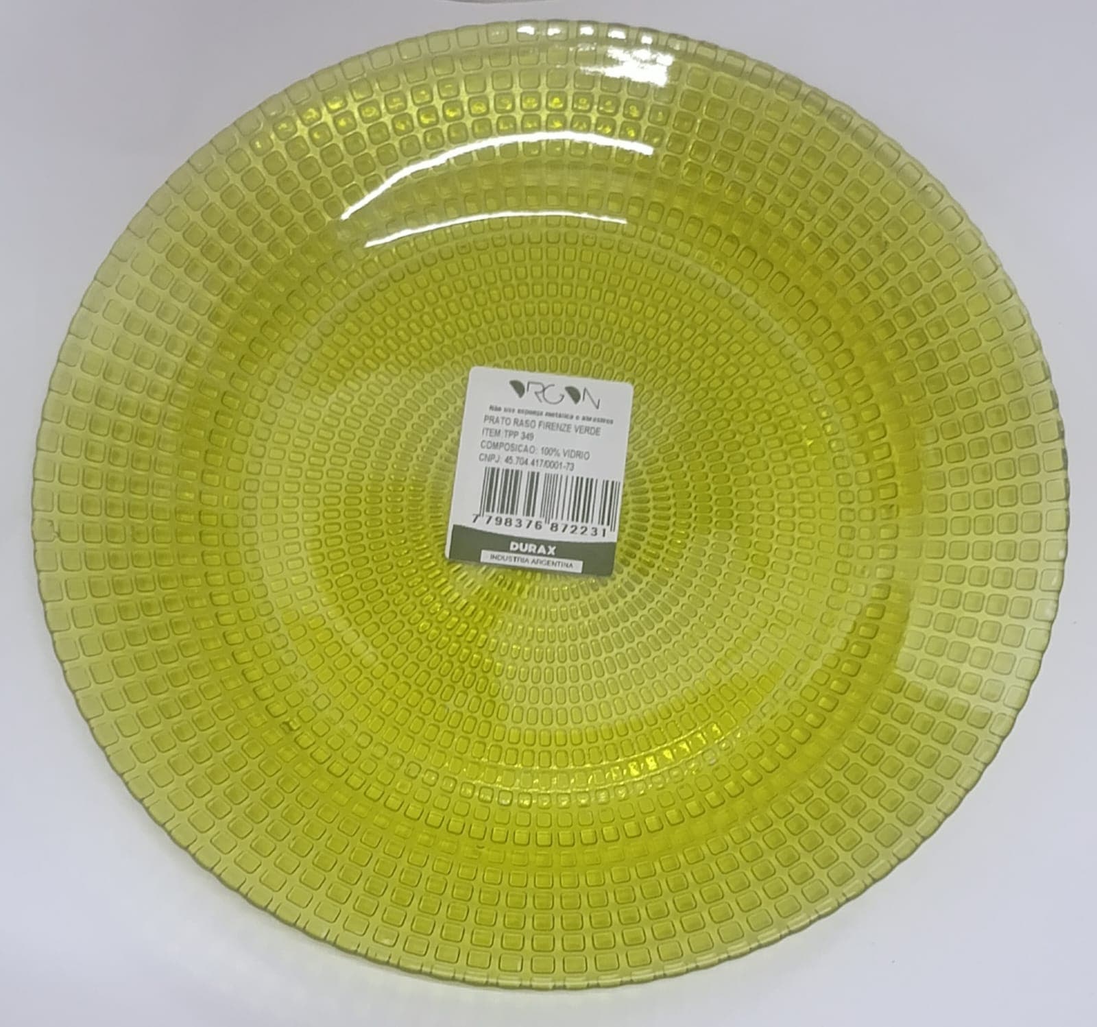 PLATO DURAX PLAYO FIRENZE VERDE