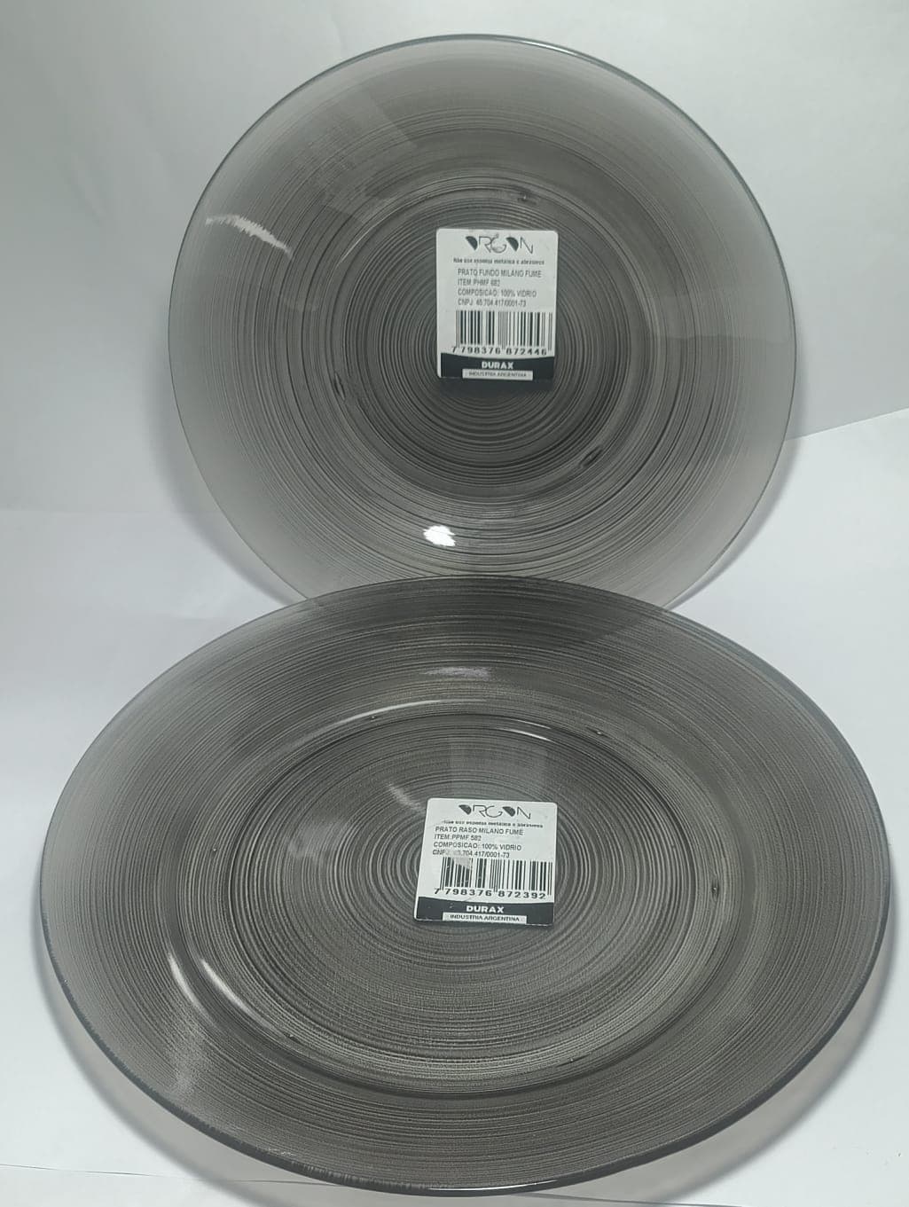 PLATO DURAX HONDO MILANO FUME
