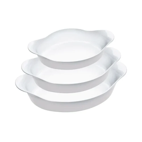 FUENTES MARINEX OPALINE JUEGO X 3 FUENTE OVAL