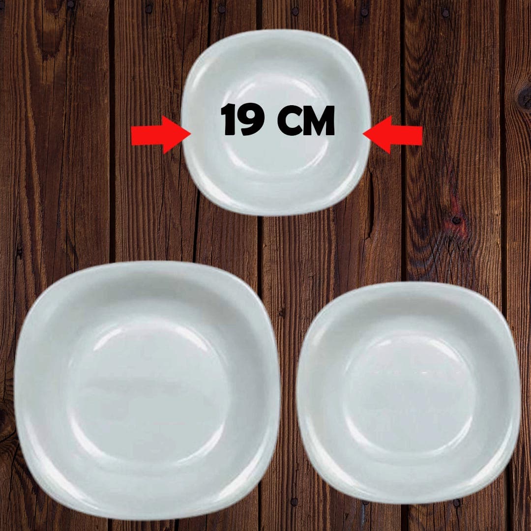 PLATO PLAZA POSTRE 19 CM