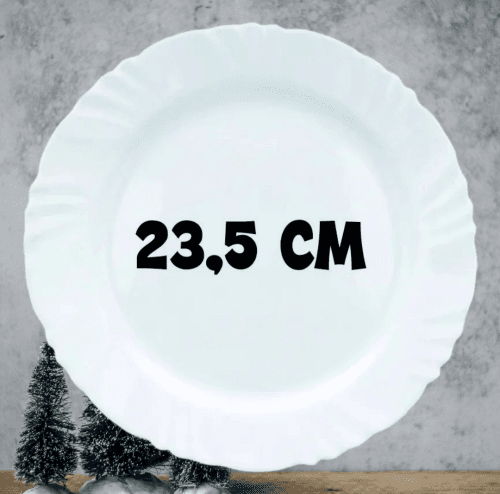 PLATO PETALA HONDO 23,5 CM